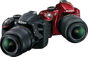 Camara Digital Reflex Nikon D3200 24 Megapixeles Lente 18-55mm