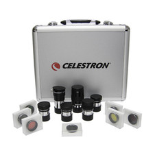 Kit de 5 oculares y 7 Filtros para Telescopio  Celestron 94303